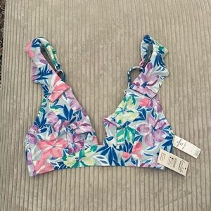 CUPSHE | Floral Bikini Top